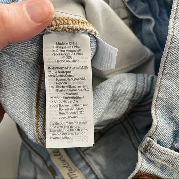 🔥 $15 SALE | MADEWELL The Perfect Vintage Jean: Tie-Dye Edition AJ191 - Picture 12 of 14